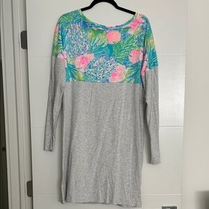 Lilly Pulitzer T-shirt dress size large